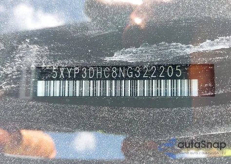 2022 Kia Telluride Ex z USA, uszkodzony, nr VIN 5XYP3DHC8NG322205